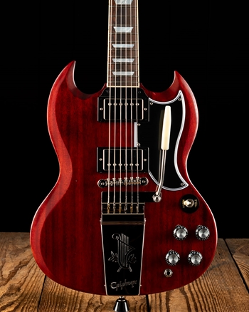 Epiphone 1964 SG Standard with Maestro Vibrola Reissue - Cherry Red