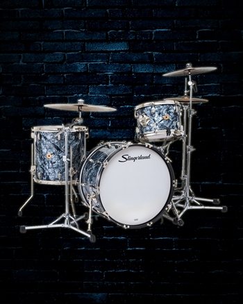 Slingerland Radio King 3-Piece Drum Set - Black Diamond Pearl