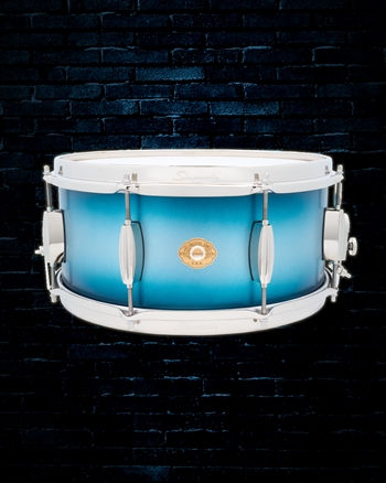 Slingerland 6.5"x14" Radio King Artist Snare Drum - Blue & Silver Lacquer