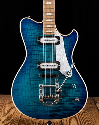 Powers Electric A-Type Select Maple - Blue Lagoon