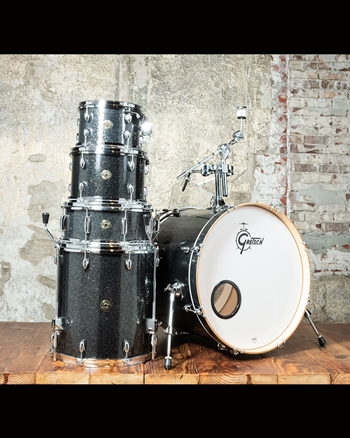 Gretsch Catalina Maple 5-Piece Drum Set - Black Sparkle *USED*