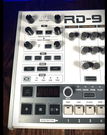 Behringer RD-9 Rhythm Machine Analog Drum Machine *USED*