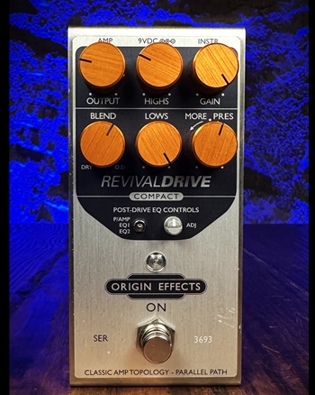 Origin Effects RevivalDRIVE Compact Overdrive Pedal *USED*