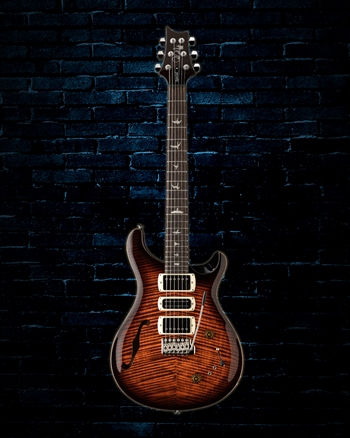PRS SE Special Semi-Hollow - Orange Tiger Smokeburst