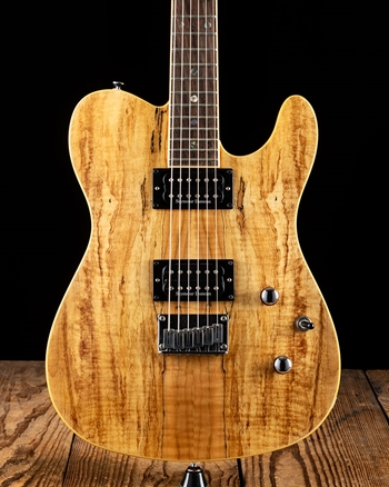 Fender Special Edition Spalted Maple Telecaster HH - Natural *USED*