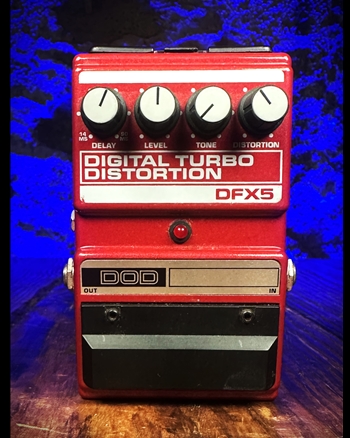DOD DFX5 Digital Turbo Distortion Pedal *USED*