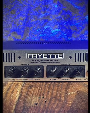 FRYETTE G-2502-S Two/Fifity/Two Stereo Power Amp *USED*