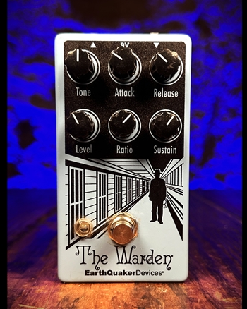 EarthQuaker Devices The Warden Optical Compressor Pedal *USED*
