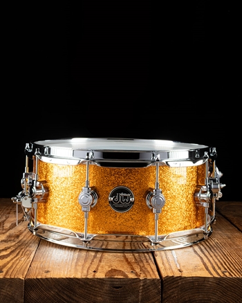 Drum Workshop 5.5"x14" Performance Series Snare Drum - Gold Glass