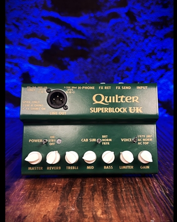 Quilter SuperBlock UK Multi-Effects Pedal *USED*