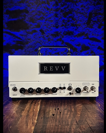 Revv D20 - 20 Watt Guitar Head - White *USED*