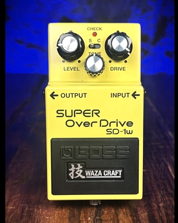 BOSS SD-1W Waza Super Overdrive Pedal *USED*