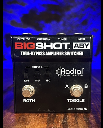 Radial BigShot ABY True Bypass Amplifier Switcher *USED*