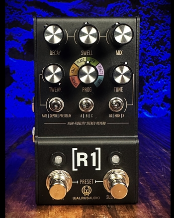 Walrus Audio R1 MAKO Series High-Fidelity Stereo Reverb Pedal *USED*