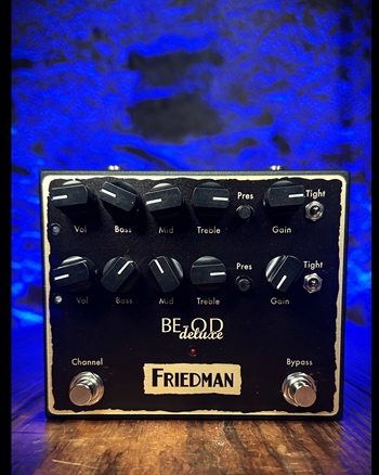 Friedman BE-OD Deluxe - Dirty Shirley and BE Overdrive Pedal *USED*