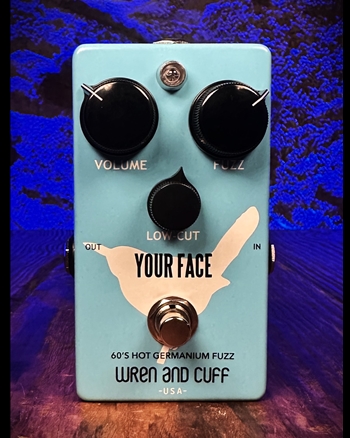 Wren And Cuff Your Face 60's Fuzz Pedal *USED*