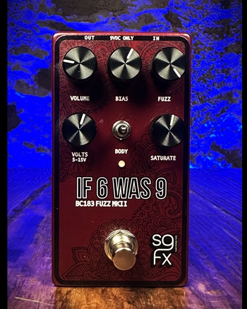 SolidGoldFX If 6 Was 9 MKII Silicon Fuzz Face Pedal *USED*
