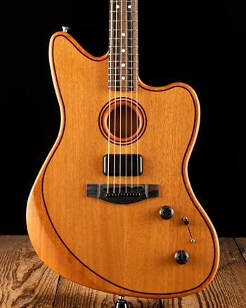 Fender American Acoustasonic Jazzmaster All-Mahogany - Natural *USED*