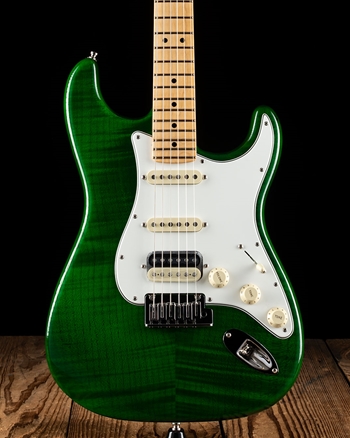 Fender Custom Shop Deluxe NOS Stratocaster HSS - Emerald Green Transparent