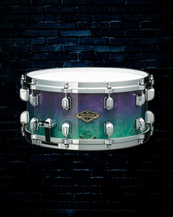 Tama Limited Edition 6.5"x14" Starclassic Walnut/Birch Snare Drum - Nebula Mappa Burl Fade