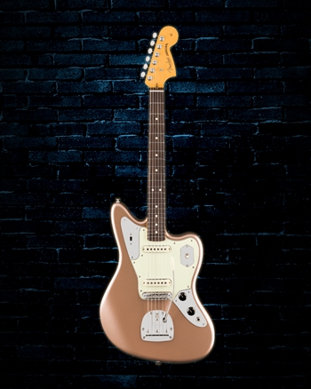 Fender American Professional Classic Jaguar - Faded Firemist Gold