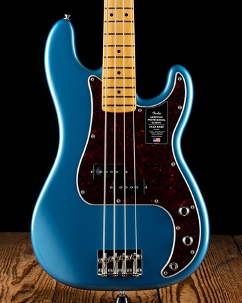 Fender American Professional Classic Precision Bass - Faded Lake Placid Blue
