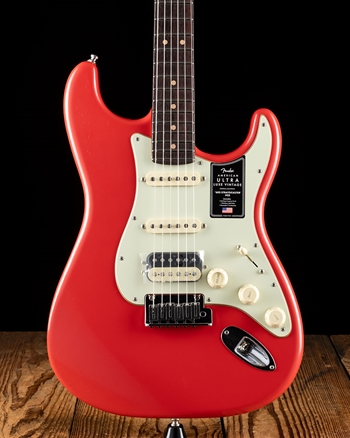 Fender American Ultra Luxe '60s Stratocaster HSS - Fiesta Red
