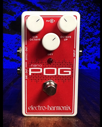 Electro-Harmonix Nano POG Polyphonic Octave Generator Pedal *USED*