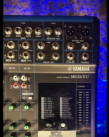Yamaha MG16XU 16-Channel Analog Mixer *USED*
