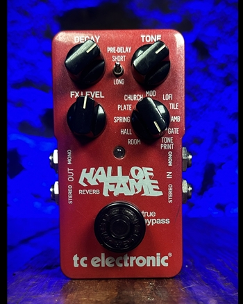 TC Electronic Hall of Fame v1 Reverb Pedal *USED*
