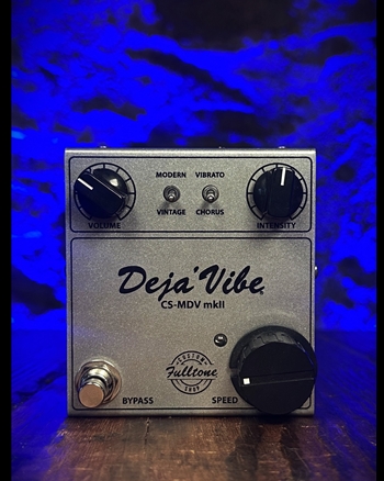 Fulltone CS-MDV mkII Custom Shop Mini DejaVibe Pedal *USED*