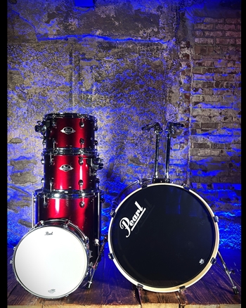Pearl Export 5-Piece Drum Set - Wine Red *USED*