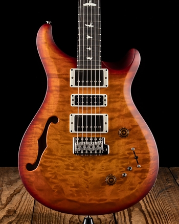 PRS Wood Library S2 Special Semi-Hollow - Dark Cherry Sunburst
