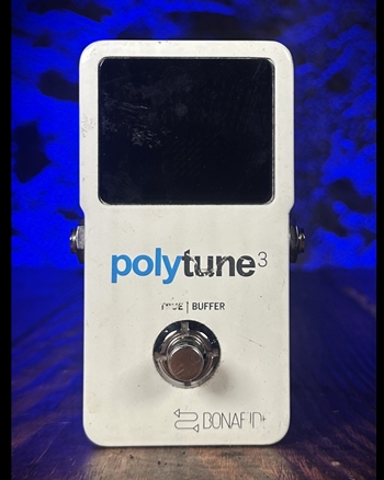 TC Electronic PolyTune 3 Poly-Chromatic Tuner Pedal *USED*