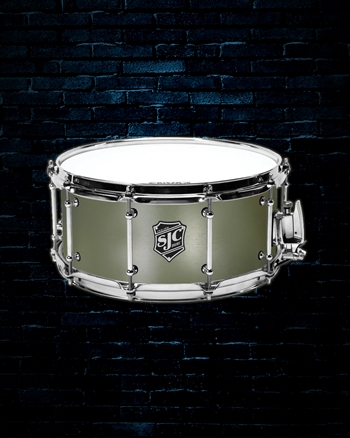 SJC Drums 6.5"x14" Navigator Snare Drum - Deep Olive Green