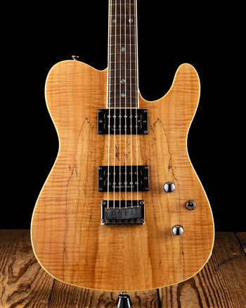 Fender Special Edition Custom Spalted Maple Telecaster HH - Natural *USED*