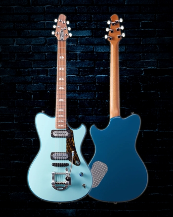 Powers Electric A-Type Limited Edition 2-Tone - Larkspur Blue/Oslo Blue