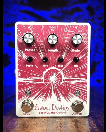 EarthQuaker Devices Astral Destiny Octave Reverb Pedal *USED*