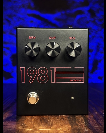 1981 Inventions DRV Overdrive Pedal - Stranger Things Edition *USED*