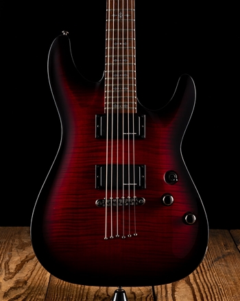 Schecter Demon-6 - Crimson Red Burst *USED*