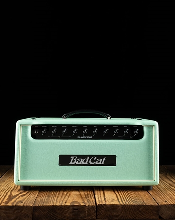 Bad Cat Black Cat - 20 Watt Guitar Head - Seafoam Green