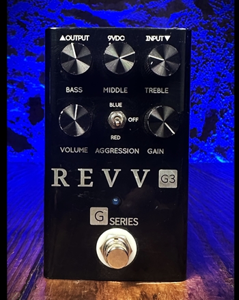 Revv G3 Distortion Pedal - Blackout Edition *USED*