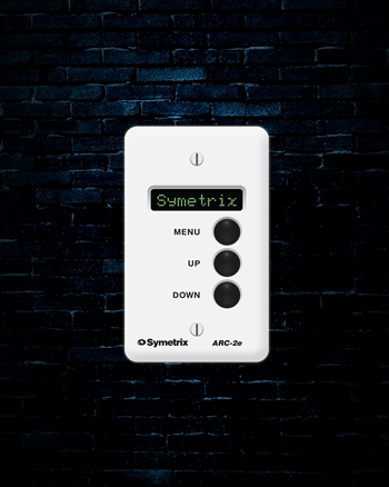 Symetrix ARC-2e Wall Panel Remote Control - White (Open Box)