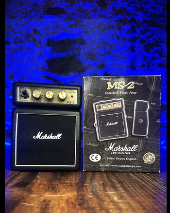 Marshall MS-2 - 1 Watt Mini Guitar Half Stack *USED*