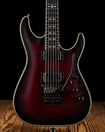Schecter Hellraiser Extreme C-1 FR - Crimson Red Burst Satin *USED*