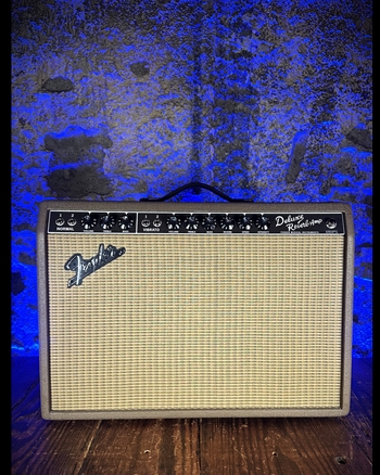 Fender LTD '65 Deluxe Reverb - 22 Watt 1x12" Guitar Combo - Fudge Brownie *USED*