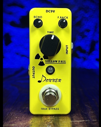 Donner Yellow Fall Analog Delay Pedal *USED*