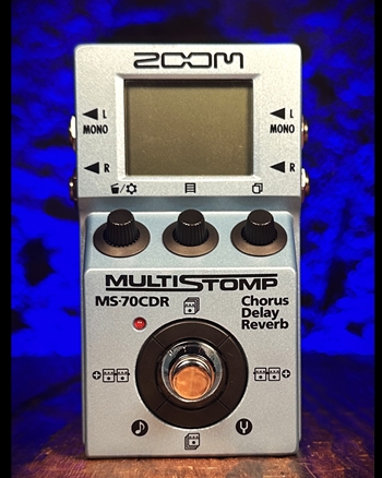 Zoom MS-70CDR MultiStomp Effects Pedal *USED*