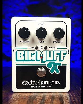 Electro-Harmonix Big Muff Pi with Tone Wicker Distortion Pedal *USED*