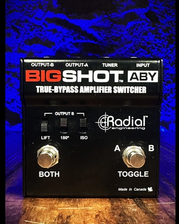 Radial BigShot ABY True Bypass Amplifier Switcher *USED*